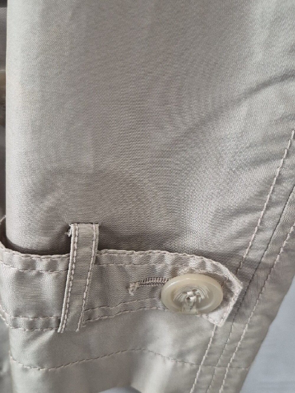 Reitmans Beige Trench Coat with Waist Tie - Picture 5 of 13